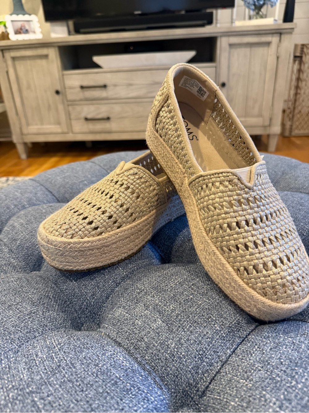 Toms Valencia Platform Espadrille